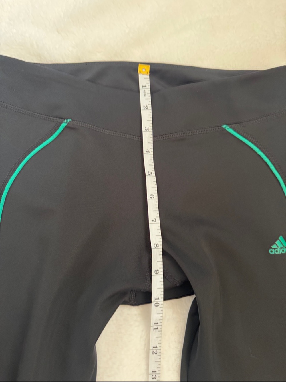 Adidas Black Capri Leggings Size M - Picture 7 of 10